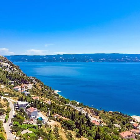 Villa Belvedere With Heated Pool, Billiards, Media Room, Sea Views,10 Pax Omiš Zewnętrze zdjęcie